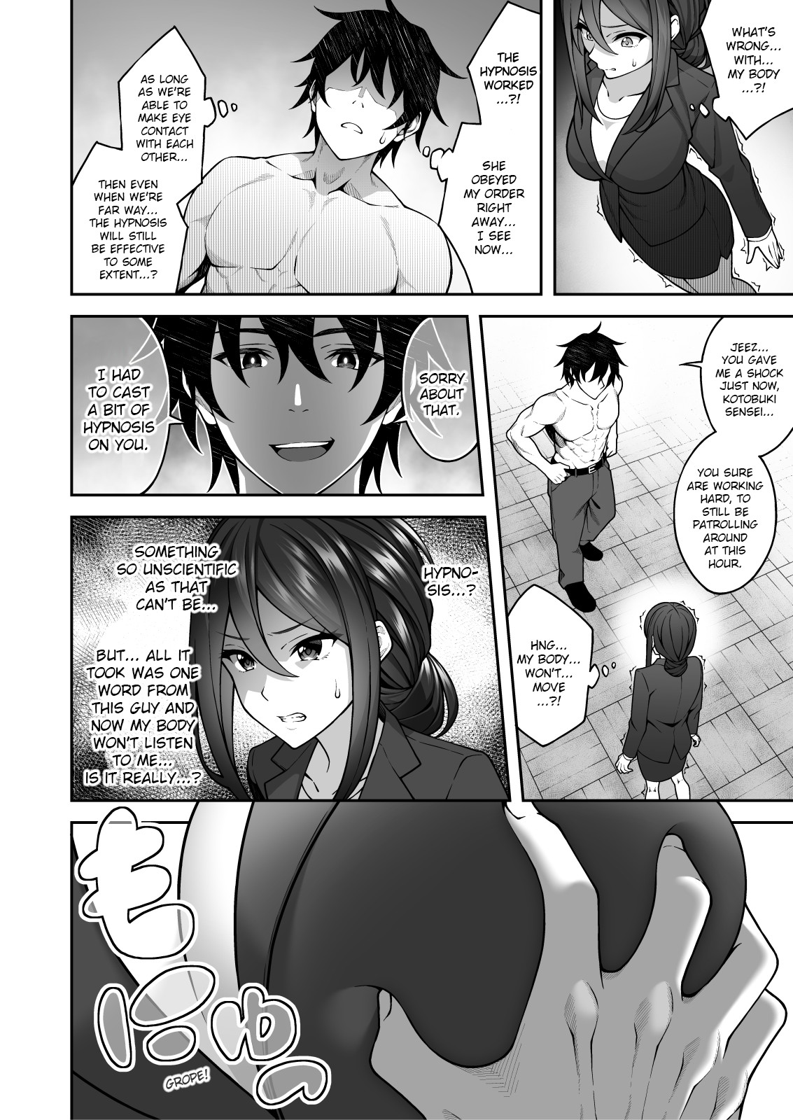 Hentai Manga Comic-(Hypnotism School 3) Thanks to Hypnotism, I Had the High and Mighty Female Teacher in the Palm of My Hands-Read-11